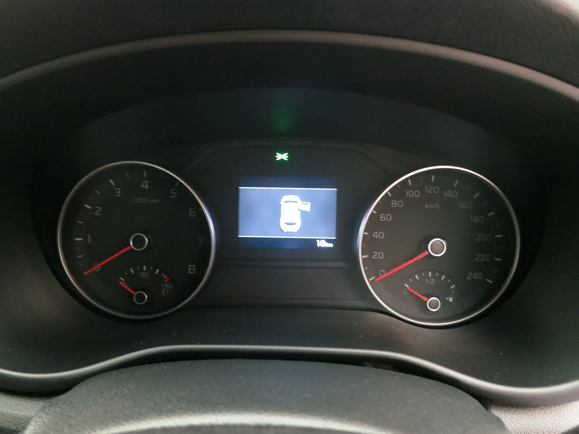 Kia Sportage interior dashboard