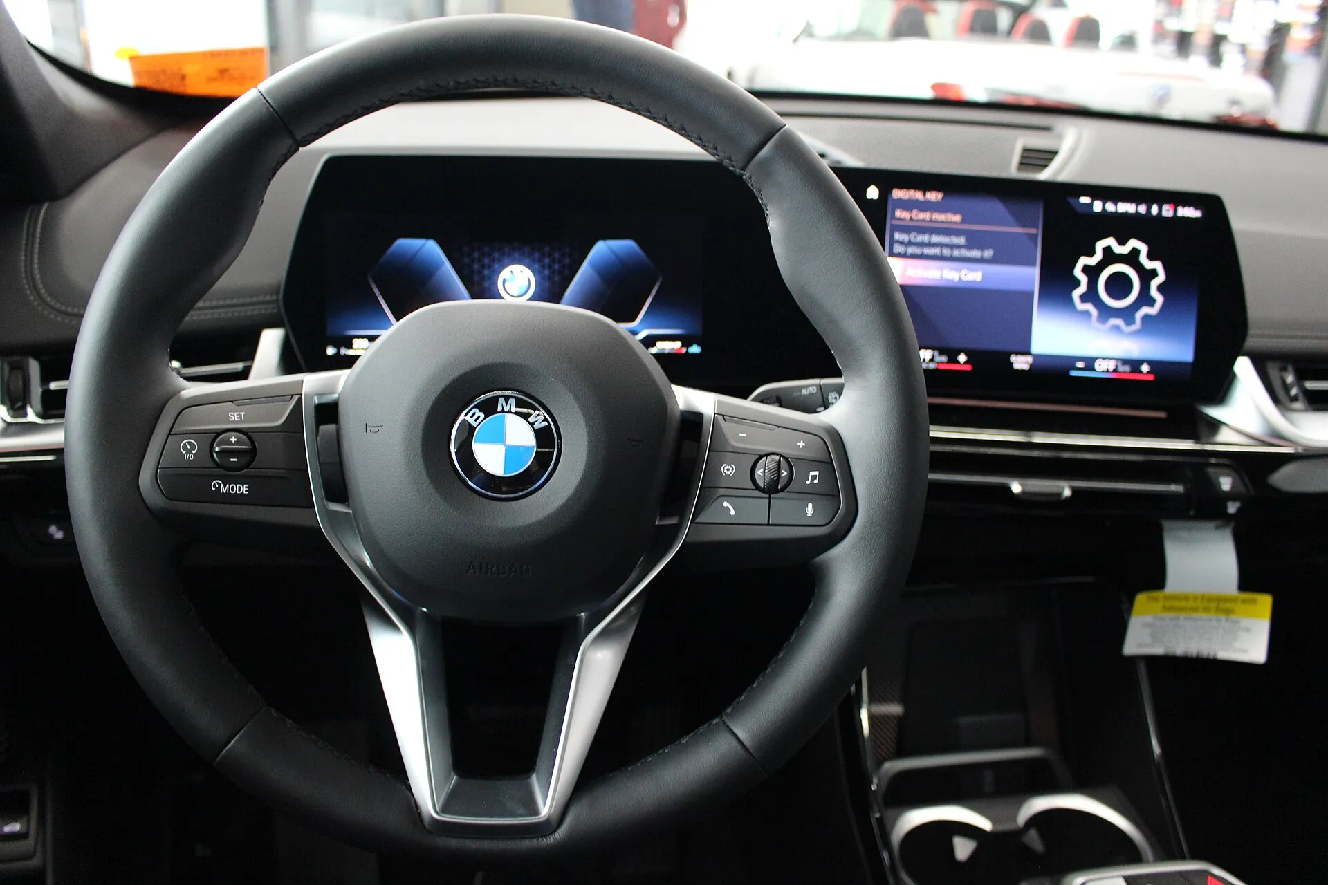 BMW iX1 interior dashboard