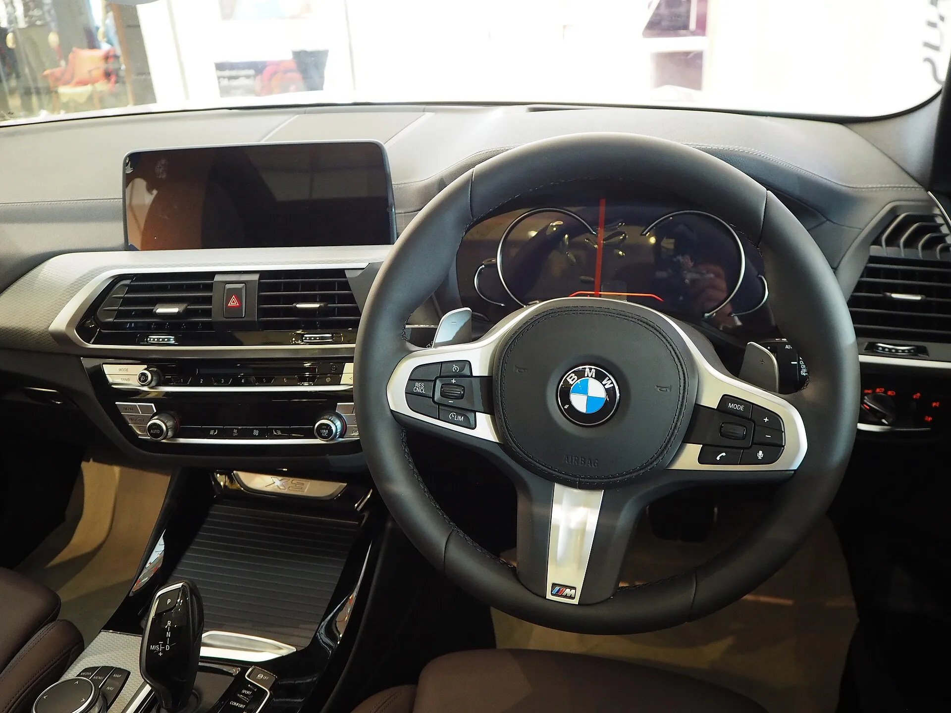BMW iX3 interior dashboard